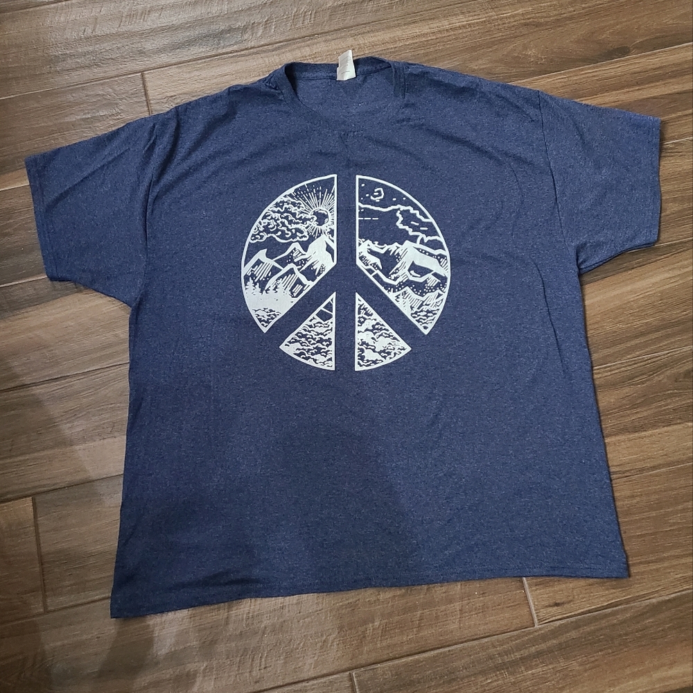 Peace/Mountain Scenery Tshirt